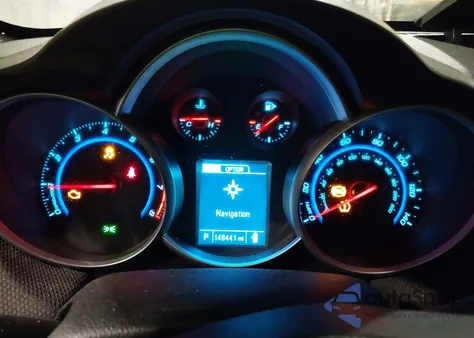 2013 Chevrolet Cruze 2Lt Auto z USA, uszkodzony, nr VIN 1G1PE5SB4D7272147